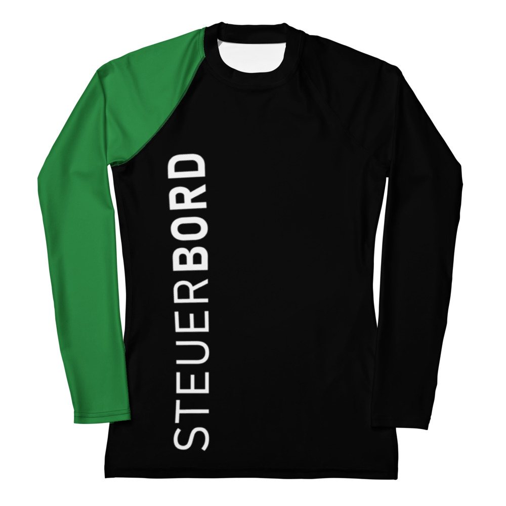 frauen langarm uv schutz shirt (rashguard) – steuerbord / solosailing edition frauen langarm uv schutz shirt (rashguard) – steuerbord / solosailing edition